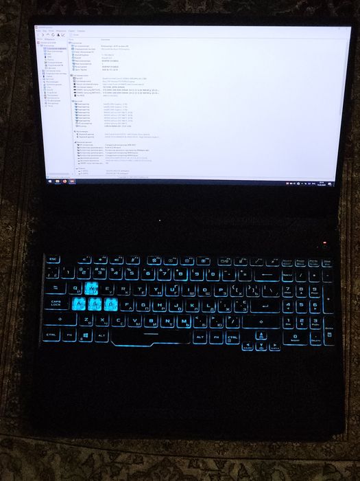 Asus TUF F15 FX506LU 1660Ti i5-10300H батарея 4 часа игровой ноутбук