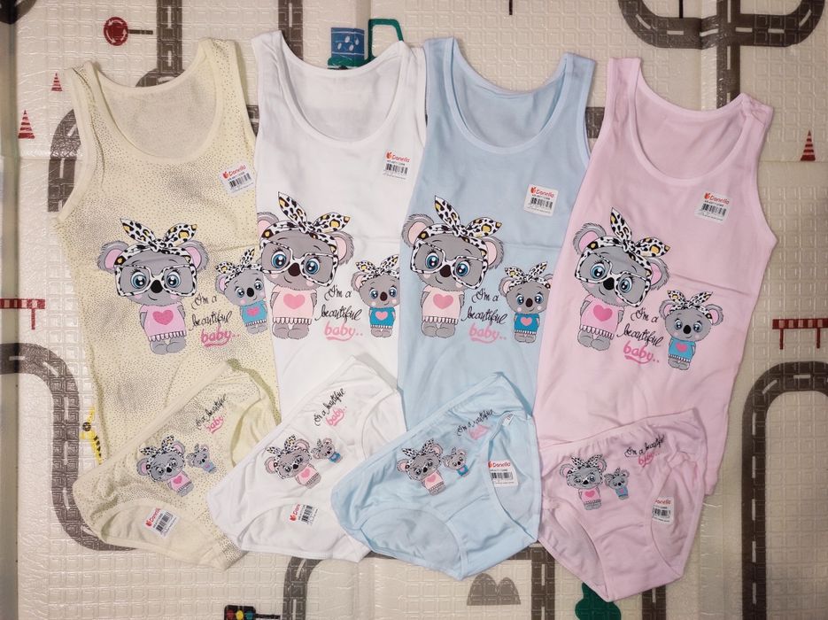 Комплекты белья Донелла Donella . Майки , трусики Комплекти білизни