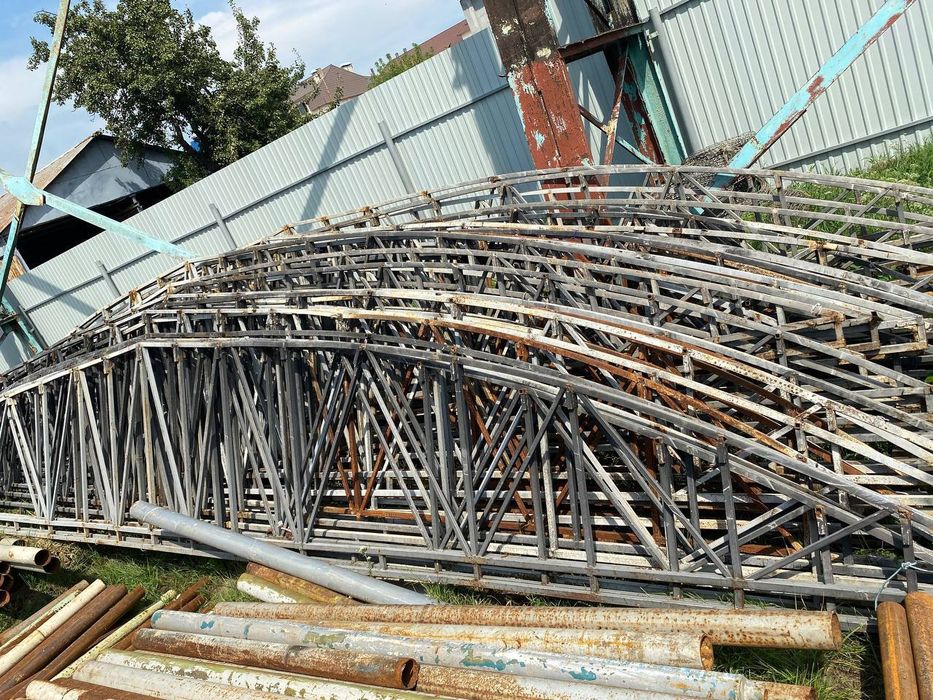 Ферма Ангар металоконструкція накриття