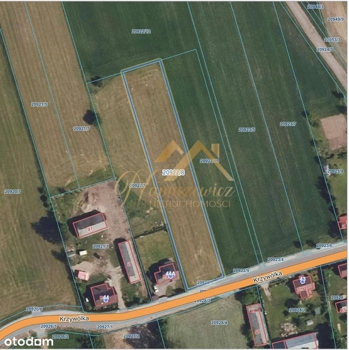 Działka budowlana 2979 m² | Suwałki, ul. Krzywólka