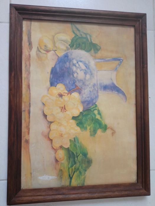 Obraz z,1952r. Drewniana ładna rama.