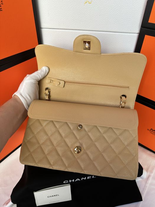 Chanel Flap Bag Jumbo Caviar