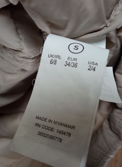 Sweter puchowy,kurtka ultarlight puch naturalny r.S