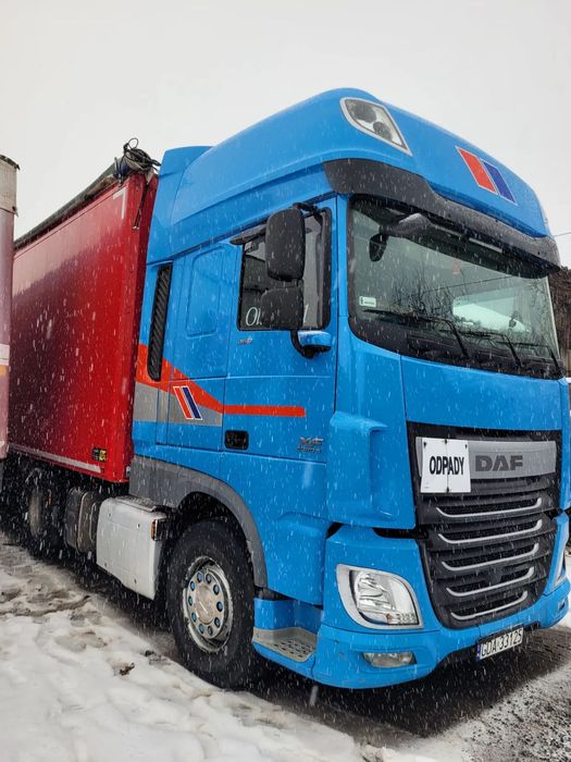DAF 106 XF 460FT  DAF 106 XF 460 FT super space cabciągnik siodłowy- hydraulika