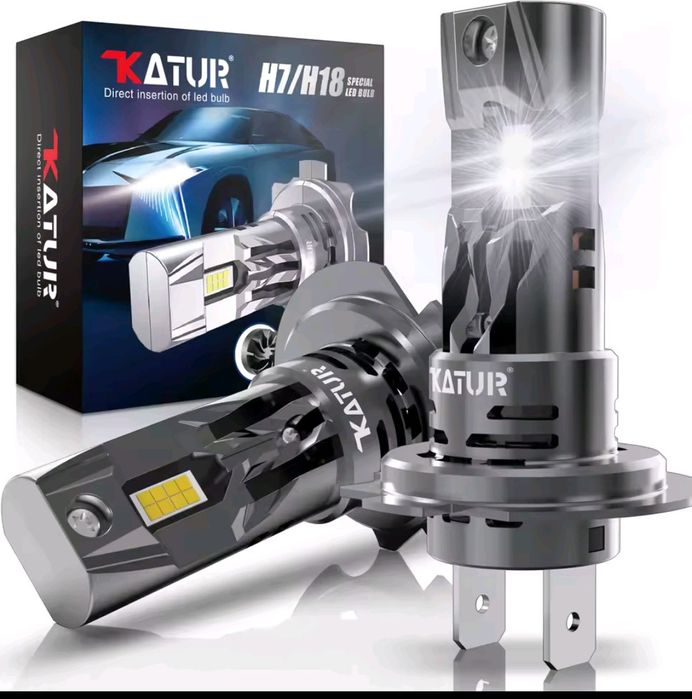 Автолампа Лед  H7 H1. KATUR , roadson, AILEO