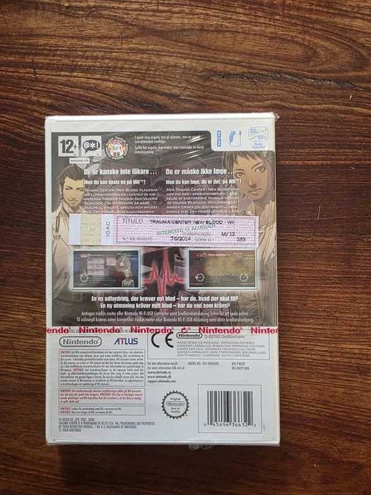 Trauma Center: New Blood – Nintendo Wii (Novo e Selado)