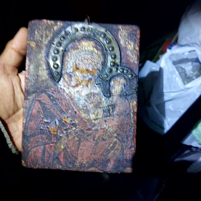 ikona bardzo stara nieduża