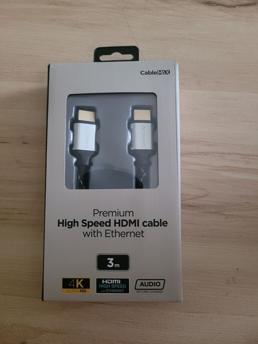 Kabel Hdmi 3m nowy szybki