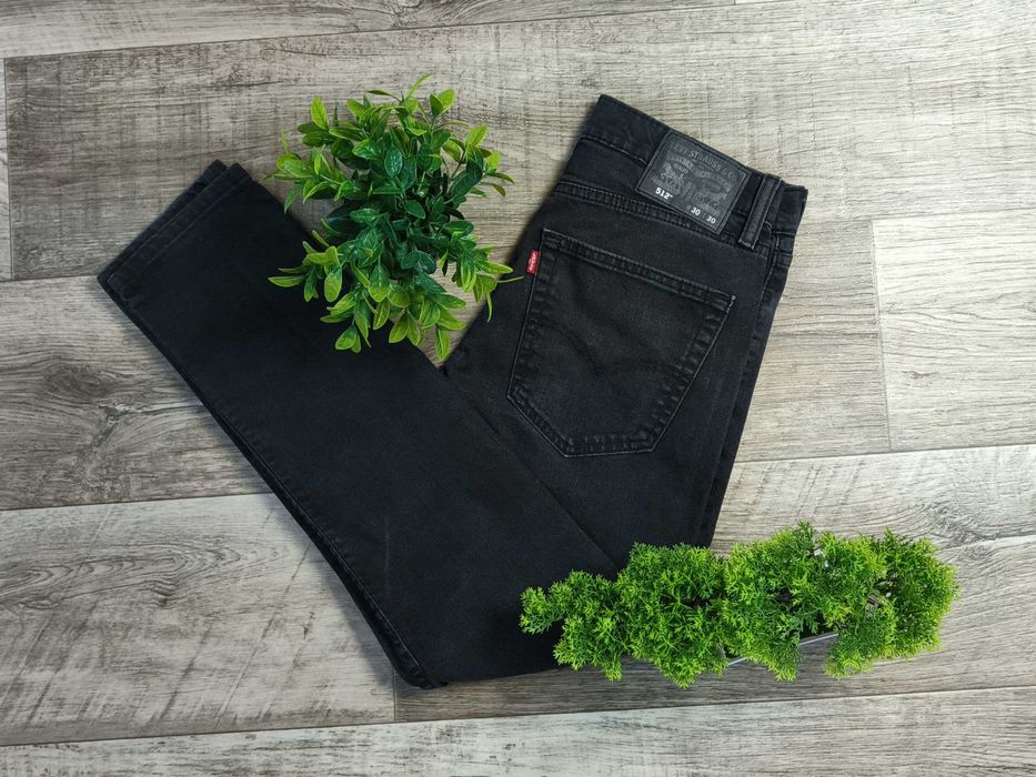 [W30 L30] LEVIS 512 Джинси левіс чорні 505, 511, 501