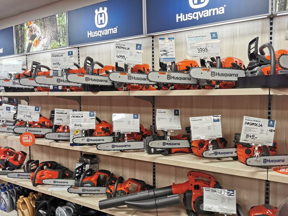 Pilarka Spalinowa Husqvarna 550 Mark II 4.1kM Raty 0%% Gwarancja Sklep