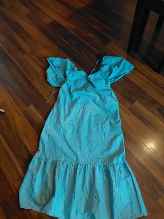 sukienka boho 40, naturalna Cotton