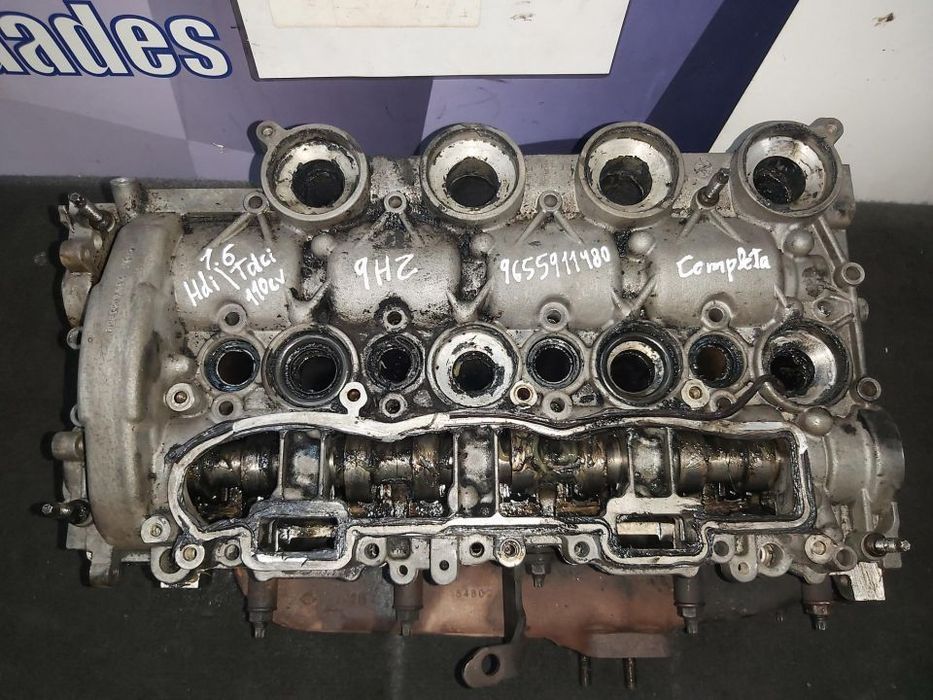 Cabeça completa Peugeot Citroen Ford 1.6 Hdi Tdci 110cv  9HZ
