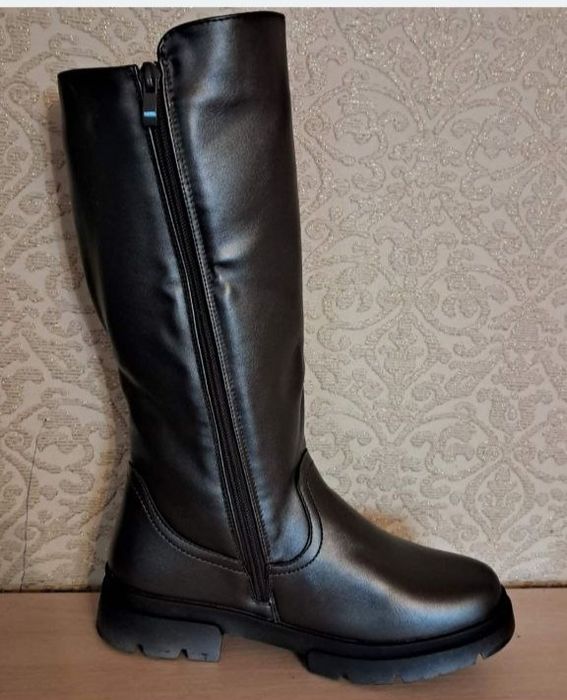 Чоботи зимові для дівчинки 21,5см Сапоги