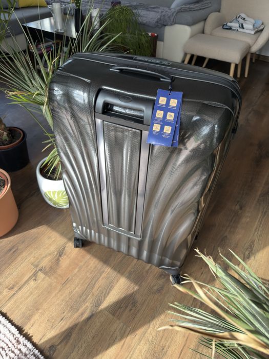 NOWA Walizka bardzo duza samsonite c lite 86 cm czarna