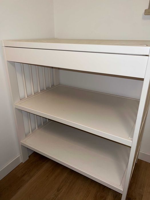 Stół do przewijania IKEA Gulliver, biały