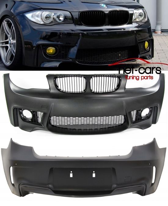 Zderzak przód i tył + grill BMW E81 E87 M1 M Pakiet Performance