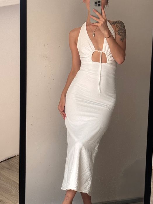 Лляне плаття ZARA