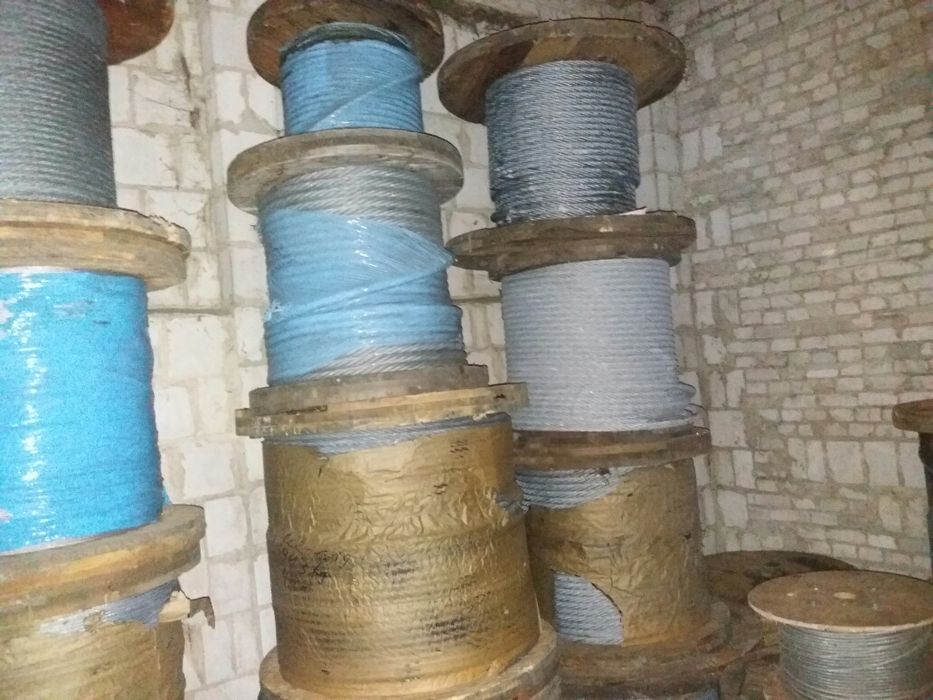 Lina stalowa 12mm.7x19 stal rdzen