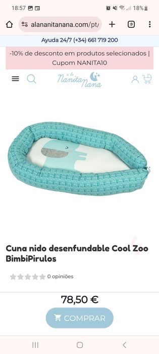 Ninho Redutor Pirulos cool zoo