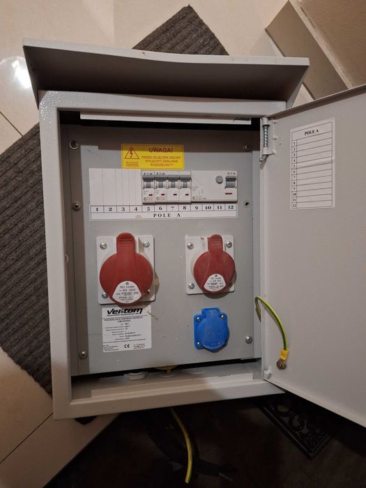 Rozdzielnica elektryczna  budowlana - 500 zł