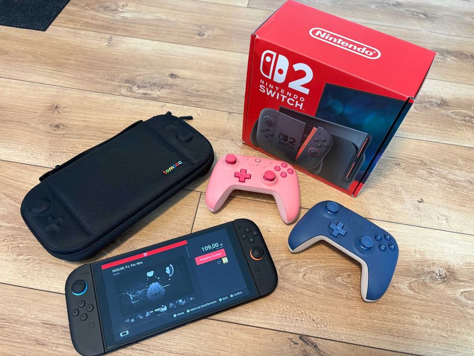 Konsola Nintendo Switch 2 | Case i Pady | [Stan idealny, gwarancja]