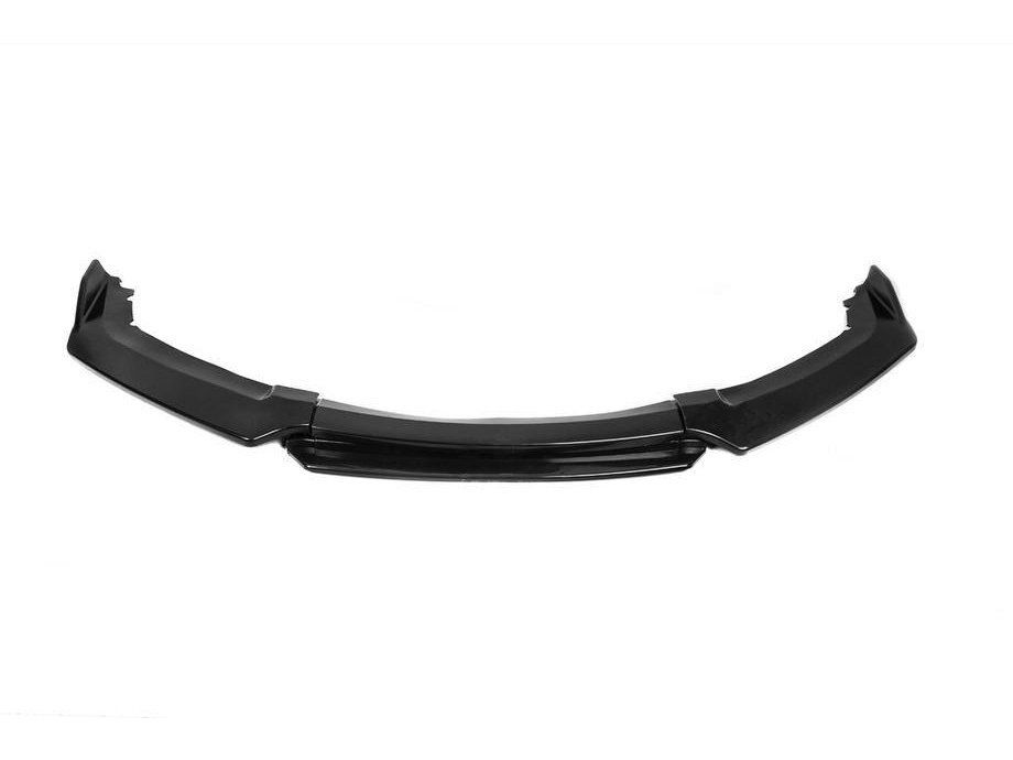 Volkswagen Caddy 2010-2015 рр. Передня лип накладка Niken Black (ABS)