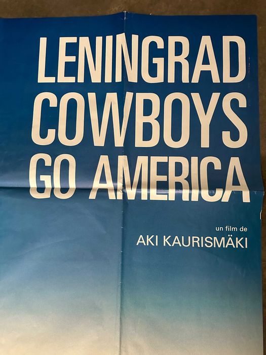 Cartaz original do filme Leningrad Cowboys Go America