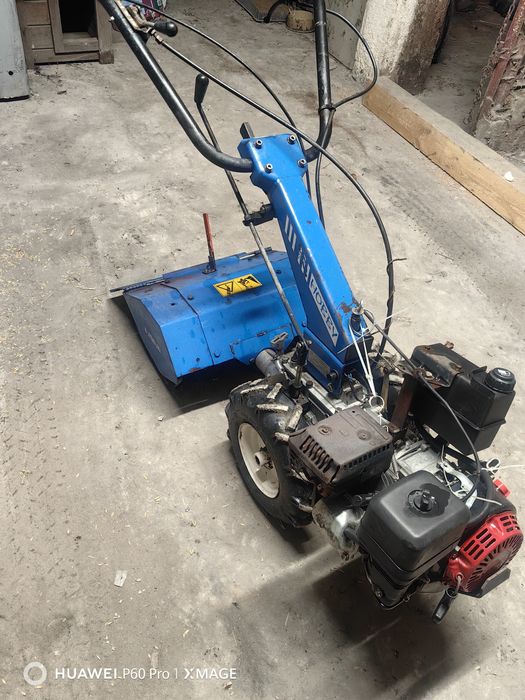 Ciagniczek z glebogryzarka