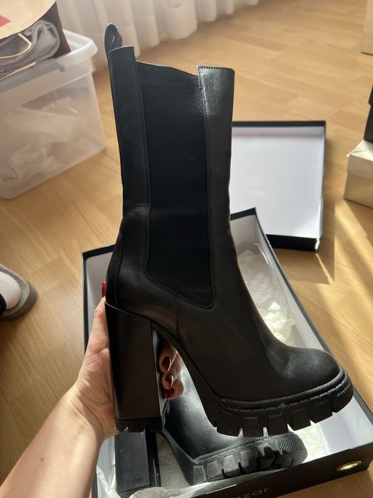 Kozaki trapery Kazar na obcasie