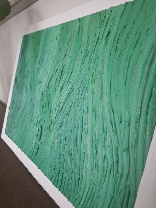 Pintura textura acrílico no. 1