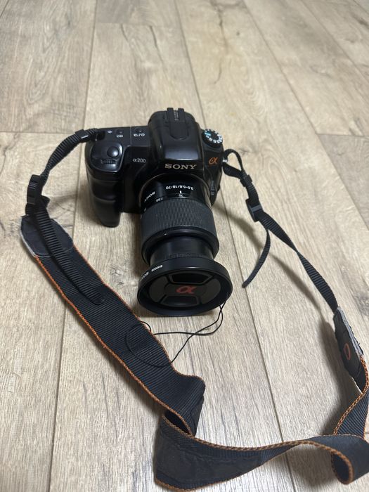 Фотоаппарат Sony alpha dslr-a200