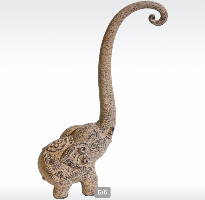 Estatueta de Elefante Lindissima. 35*20. Artigo de decoração