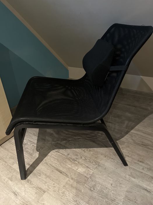Fotel IKEA nolmyra czarny