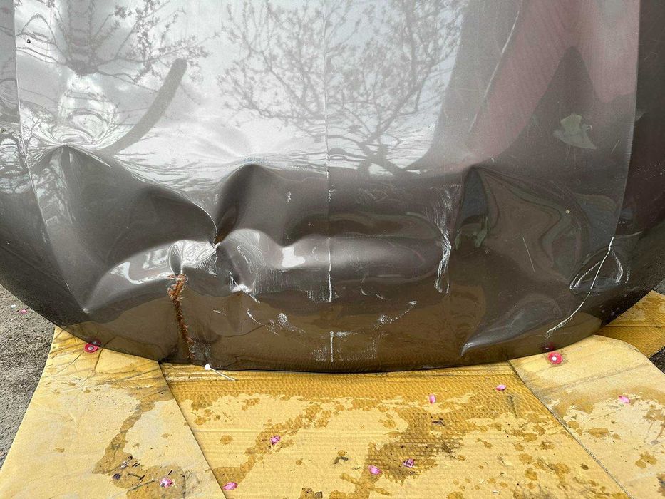 Капот битий Mitsubishi Outlander Міцубіші аутлендер Америка