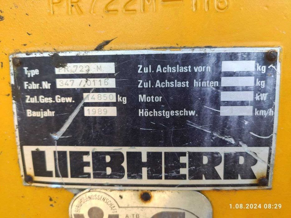 Бульдозер Liebherr PR722