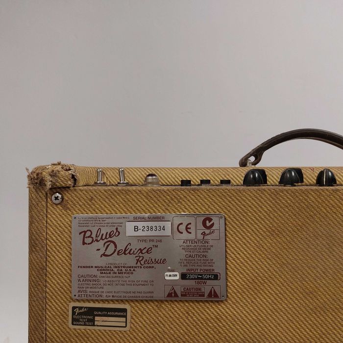 Fender Blues Deluxe wzmacniacz gitarowy 90s USA