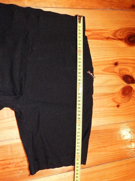 Spodenki damskie elastyczne rozm. S czarne