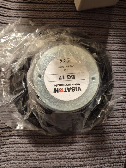 2x Visaton BG 17 8Ω – głośniki szerokopasmowe 16 cm 40/60 W