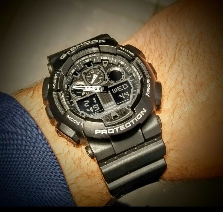 Relógio analógico -digital Casio g-shock Ga 100