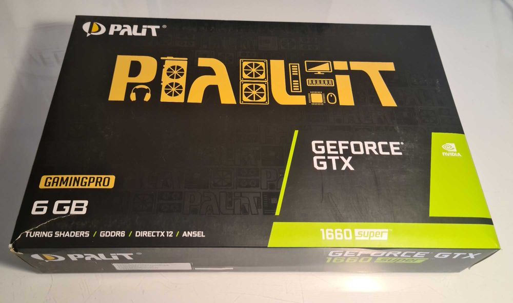 PALIT GeForce GTX 1660 super 6 GB