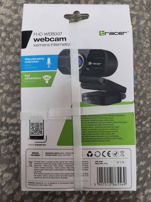 Kamerka internetowa nowa Tracer