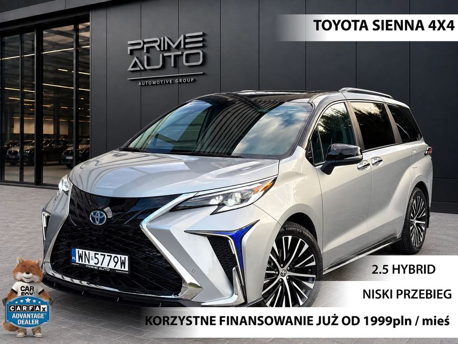 Toyota Sienna ._LUXURY_ . DVD, 20' , alcantara , Bi led, .2.5 HYBRID
