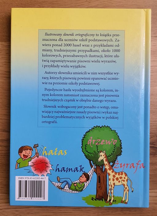 Ilustrowany Słownik Ortograficzny.