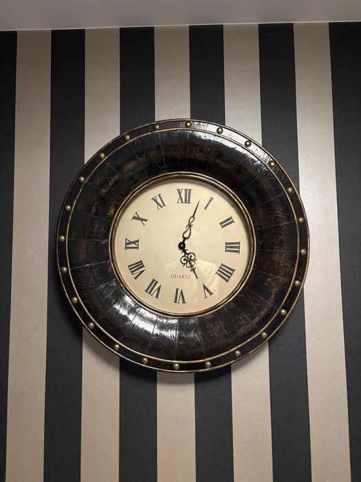 Piekny zegar w doskonalym stanie / kolonialny, rustykalny, almi decor