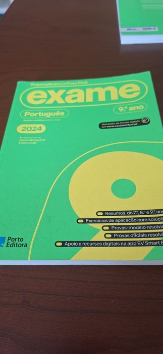 Manual exame preparação para a prova final português 9 ano 2024