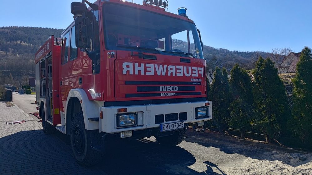 Iveco eurocargo 4x4 strażak