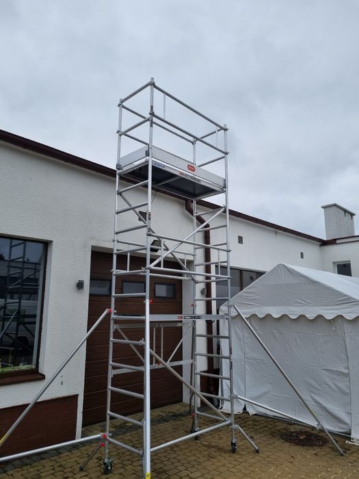 Rusztowania alumiowe wynajem, glebogryzarka, agregat, wertykulator