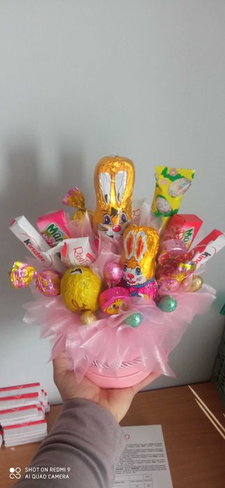 Box wielkanocny z króliczkiem