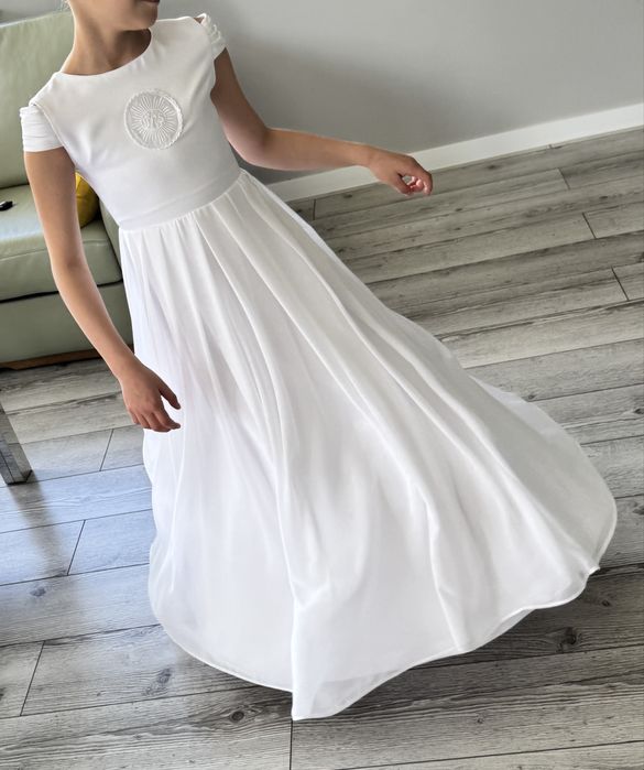 Sukienka komunijna 134/140 - piękna i elegancka