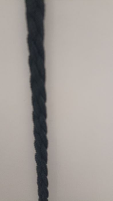 Mala para telemóvel preta em crochê